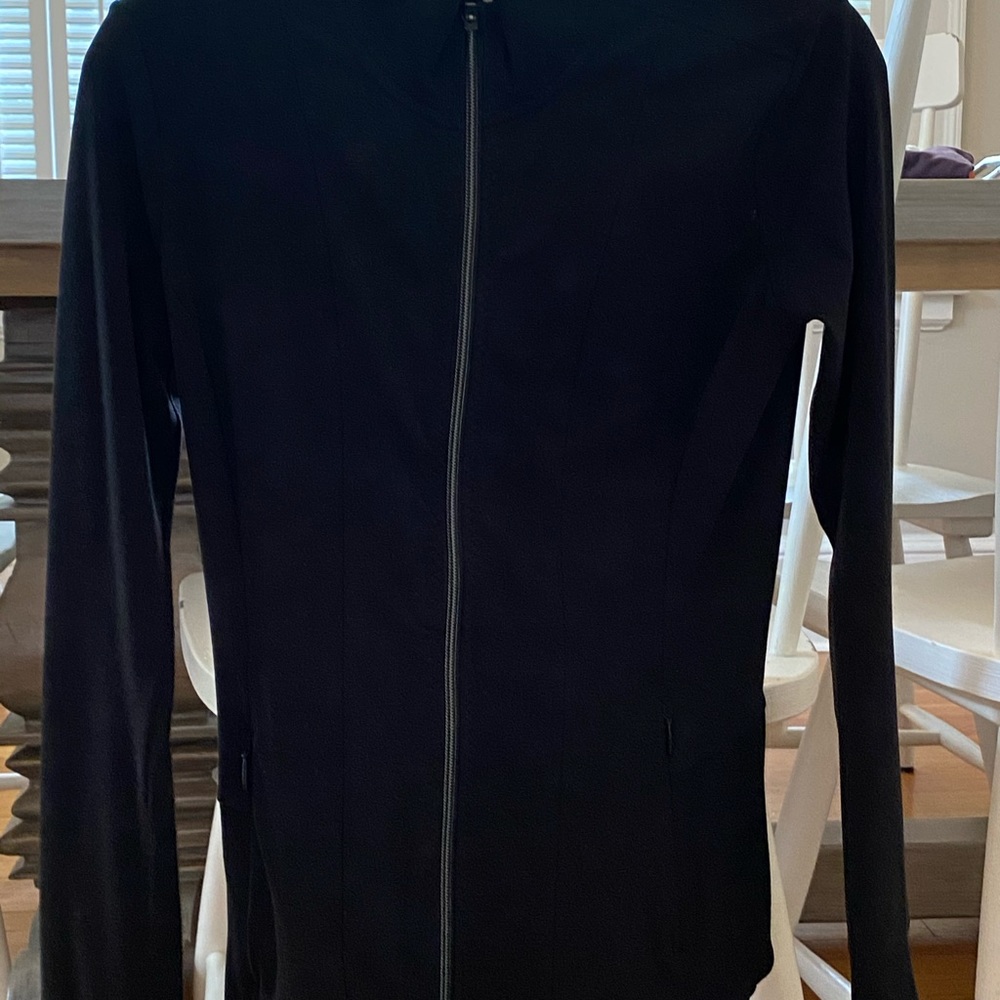 Athleta Shanti Jacket Black small